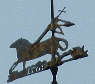 Wetterfahne der Eitzumer Kirche02